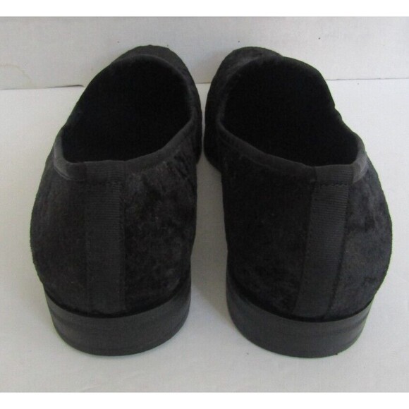 STACY ADAMS Loafers Sultan Black Velour Slip-on Shoes NWOB Mens Size 8M main image 5